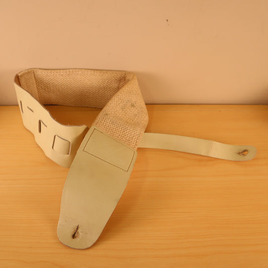 1980s Silver Eagle Guitar 3" Bass Woven Strap