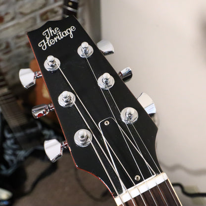 2004 Heritage H-535 Semi Hollowbody Trans Cherry Electric Guitar