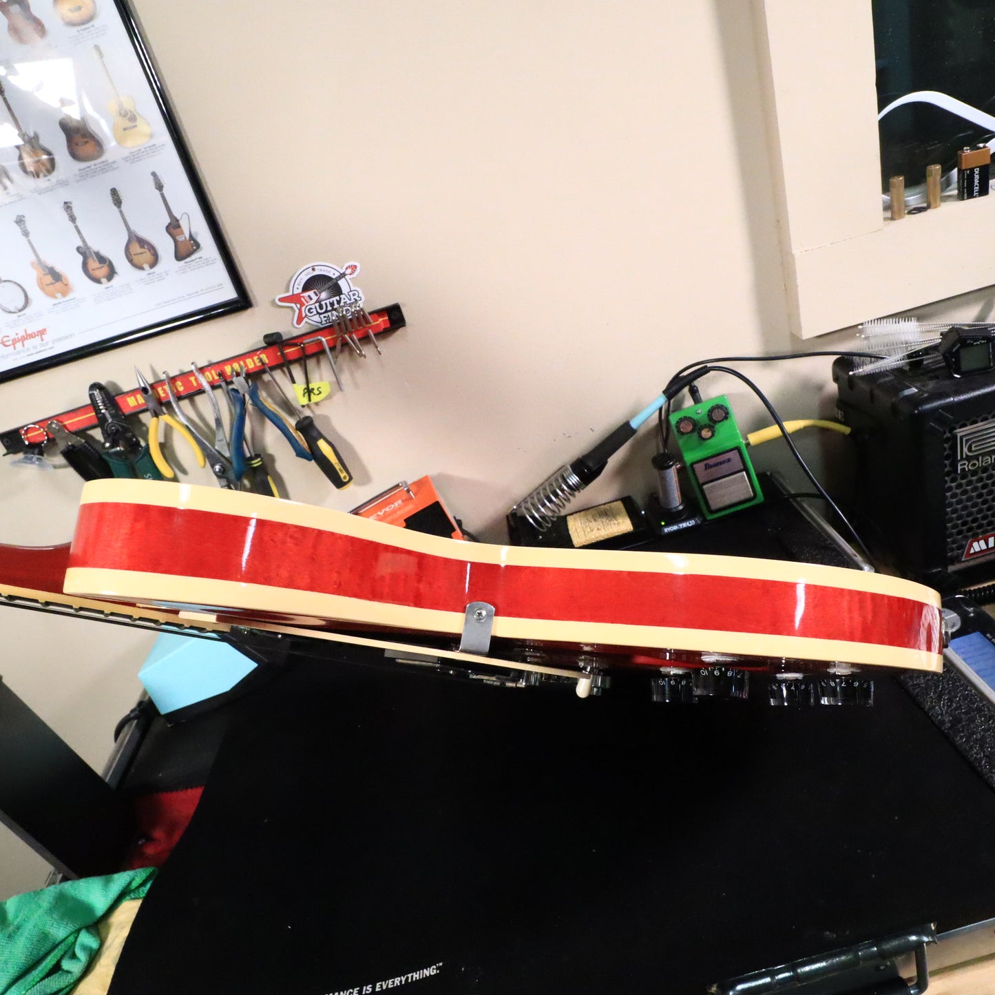 2004 Heritage H-535 Semi Hollowbody Trans Cherry Electric Guitar