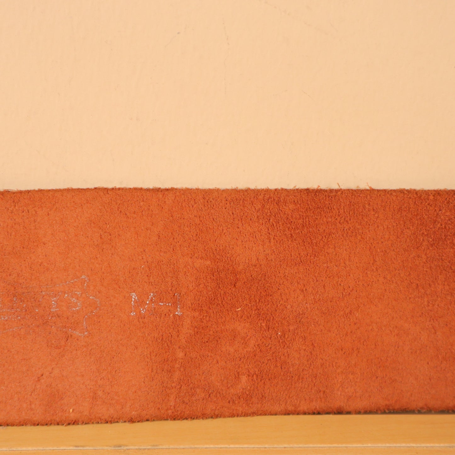 Vintage 1990's Levy's Canada M1 M-1 Leather Guitar Strap Brown