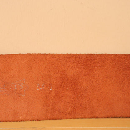 Vintage 1990's Levy's Canada M1 M-1 Leather Guitar Strap Brown