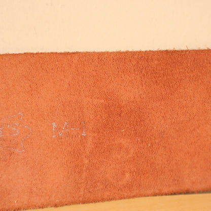 Vintage 1990's Levy's Canada M1 M-1 Leather Guitar Strap Brown