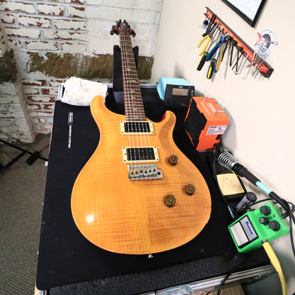 1997 Paul Reed Smith PRS Custom 24 10 Top Vintage Yellow Flame Top