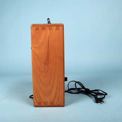1974 Dwarf Portable Guitar Amp Vintage Solid Oak AC & Battery Powered Amplifier