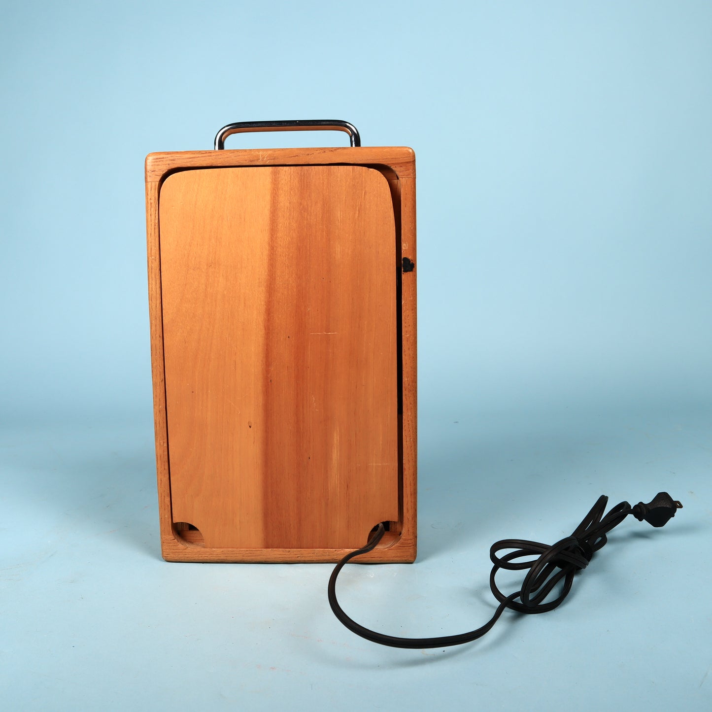 1974 Dwarf Portable Guitar Amp Vintage Solid Oak AC & Battery Powered Amplifier