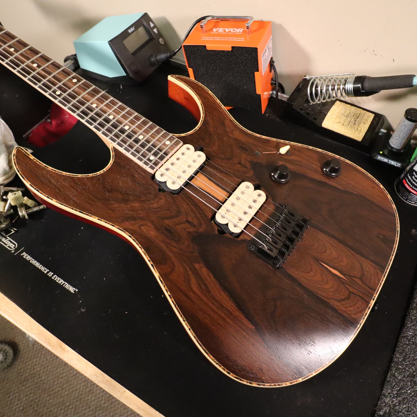 2017 Ibanez RGEW521ZC Exotic Flat Guitar