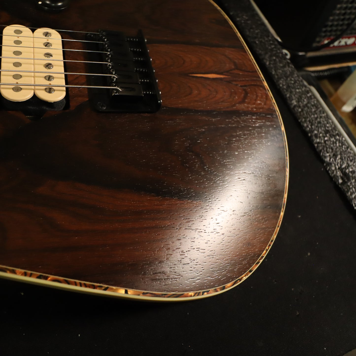2017 Ibanez RGEW521ZC Exotic Flat Guitar
