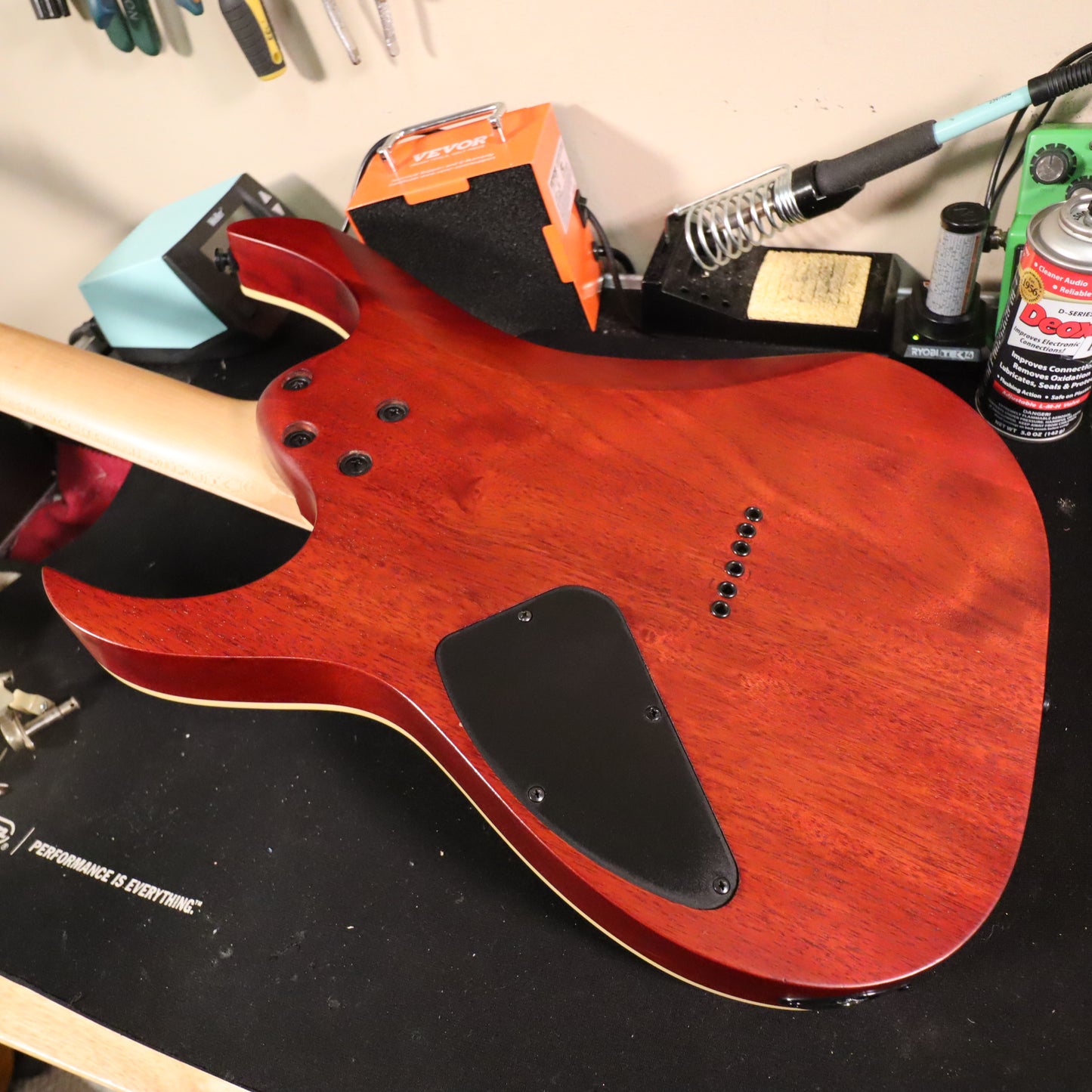 2017 Ibanez RGEW521ZC Exotic Flat Guitar