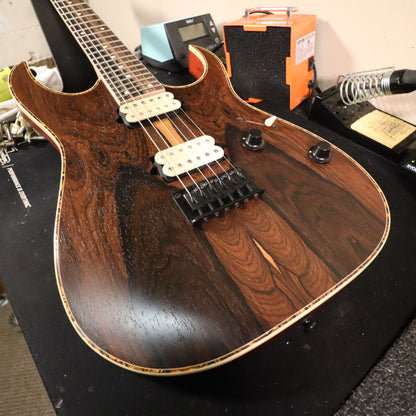 2017 Ibanez RGEW521ZC Exotic Flat Guitar