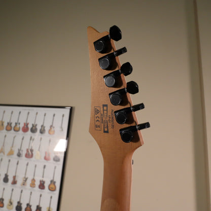 2017 Ibanez RGEW521ZC Exotic Flat Guitar