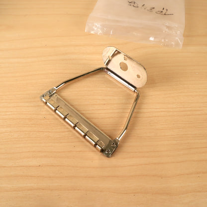 Vintage Kay Value Leader 2" Trapeze Guitar Tailpiece Gold