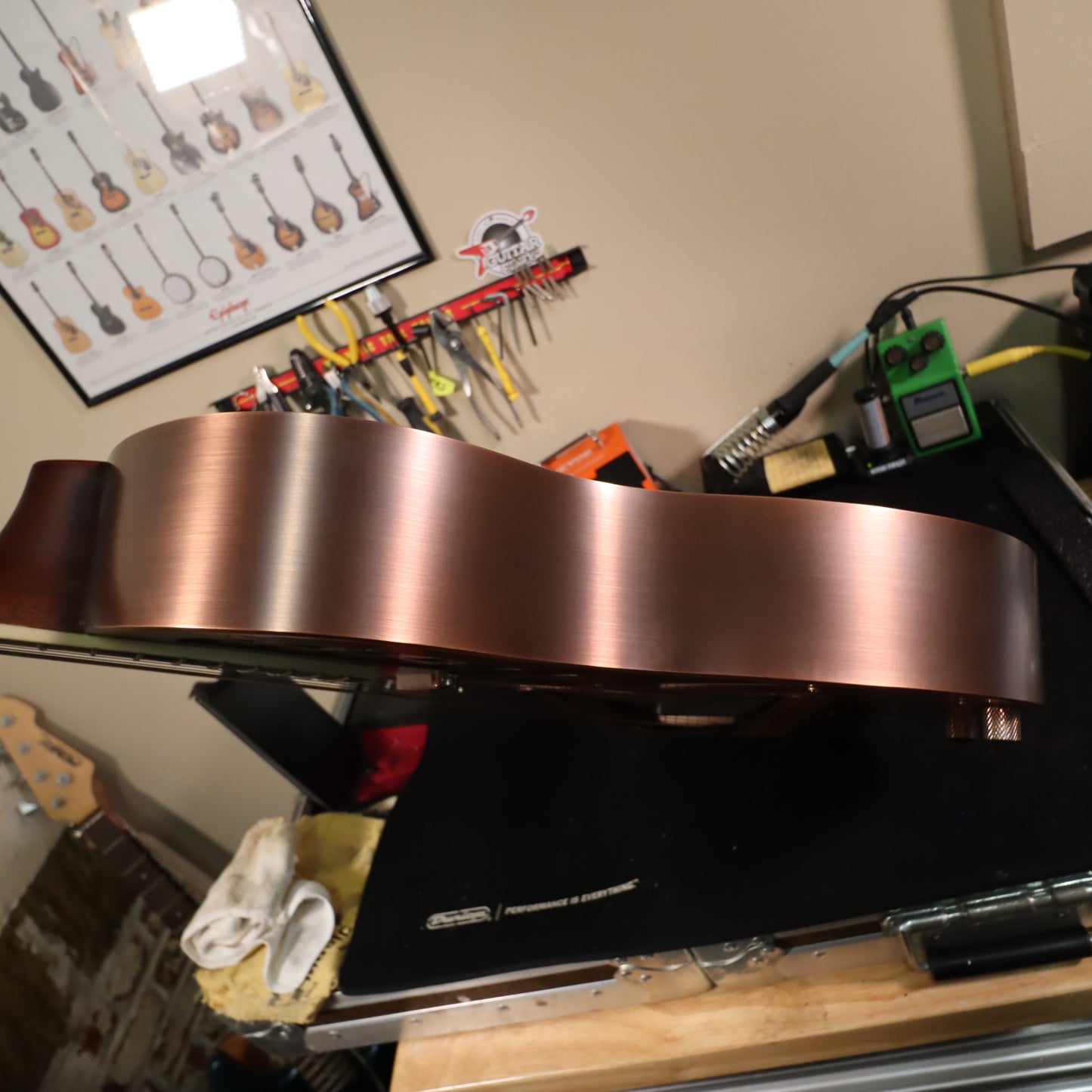 Bourbon Street Tricone Copper Electric Resonator Guitar Australia