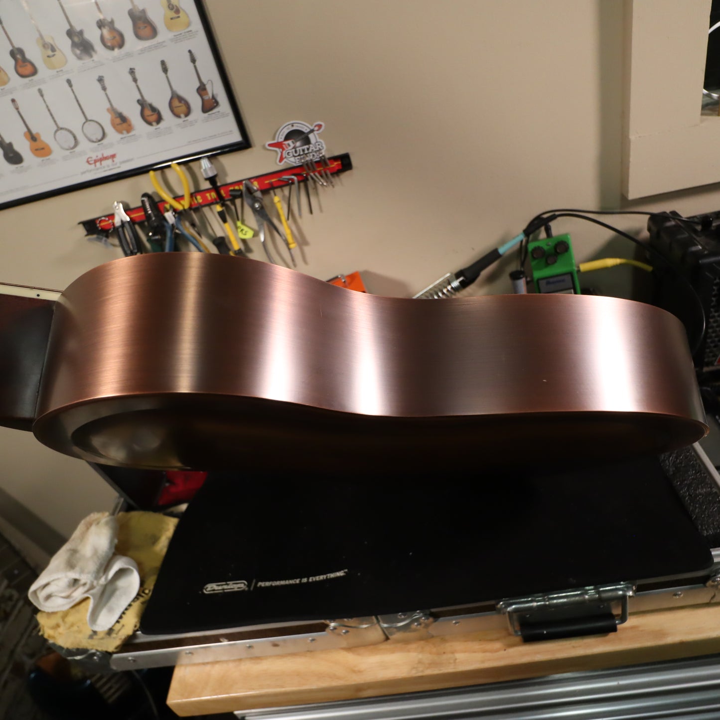 Bourbon Street Tricone Copper Electric Resonator Guitar Australia