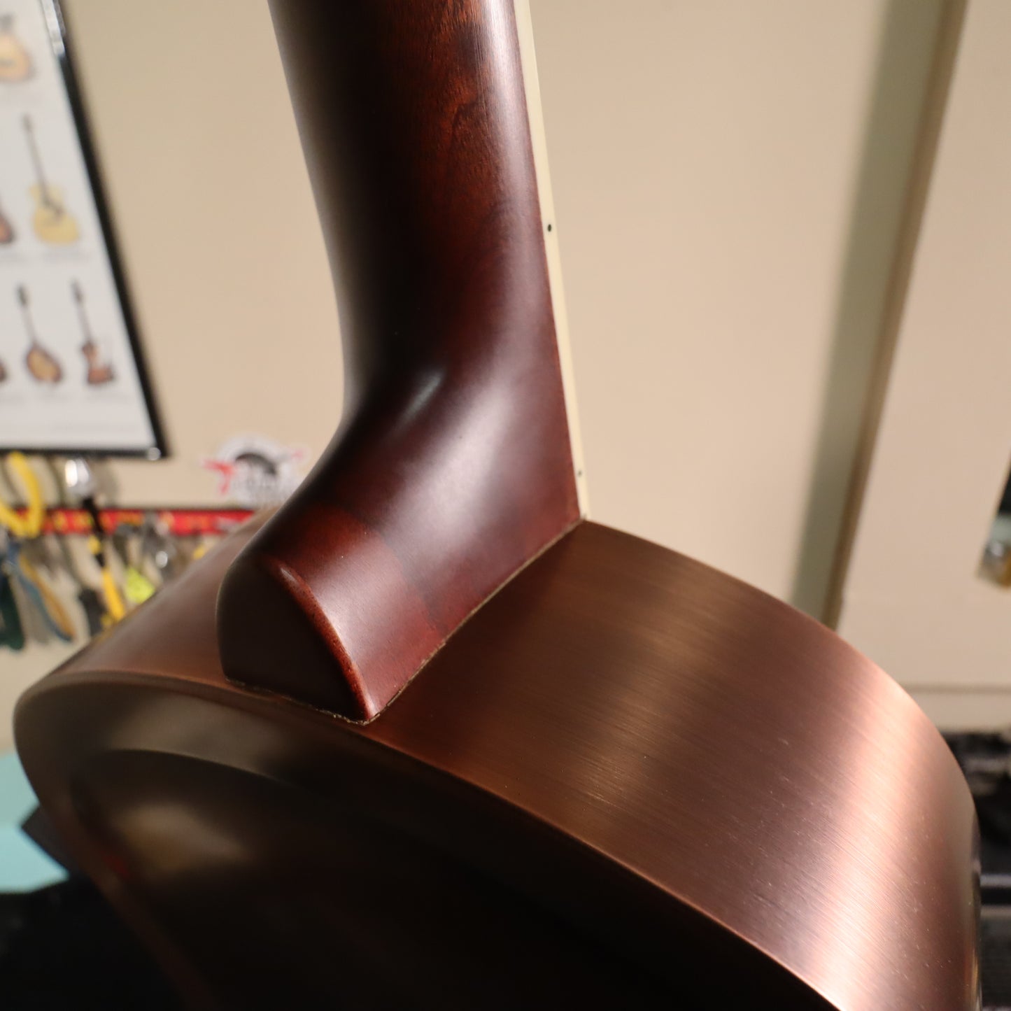 Bourbon Street Tricone Copper Electric Resonator Guitar Australia