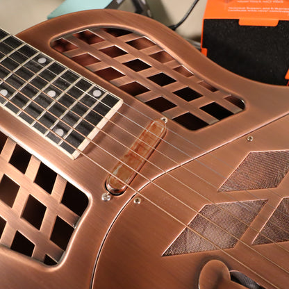 Bourbon Street Tricone Copper Electric Resonator Guitar Australia