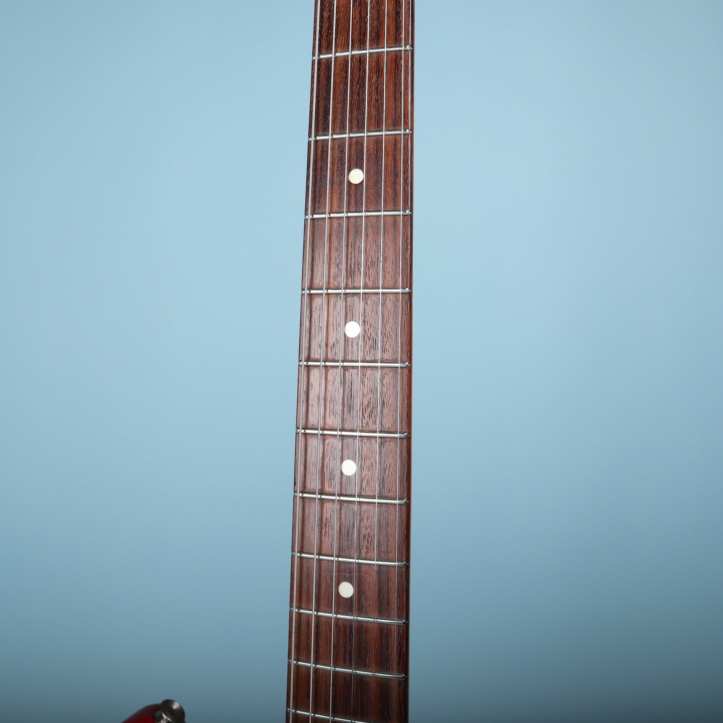 1987 MIJ Squier Ferrari Red Contemporary Stratocaster System 1 Electric Guitar