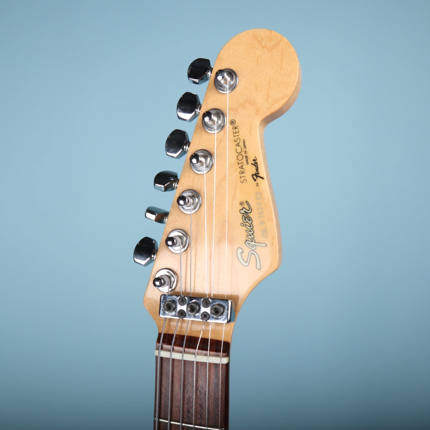 1987 MIJ Squier Ferrari Red Contemporary Stratocaster System 1 Electric Guitar