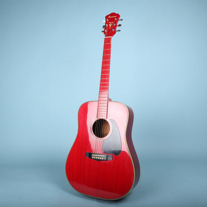 Ibanez M300 TR Flamed Maple Cherry Red Japan Factory Acoustic Guitar