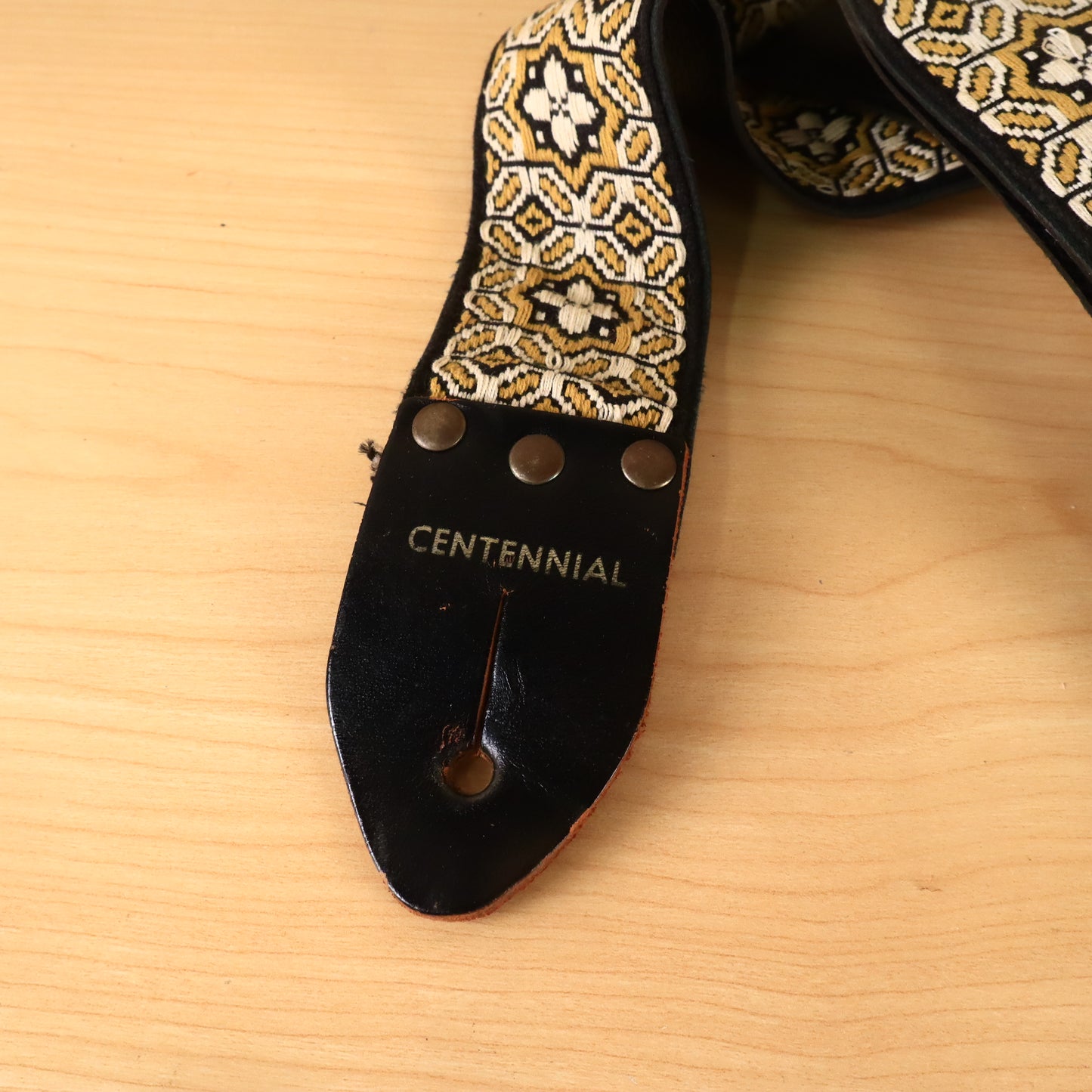 Vintage 70s Centennial Retro Hippie Bohemian Guitar Strap