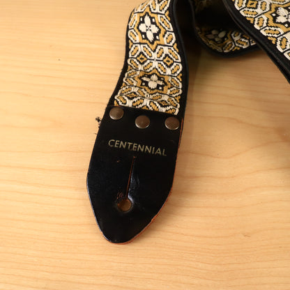 Vintage 70s Centennial Retro Hippie Bohemian Guitar Strap