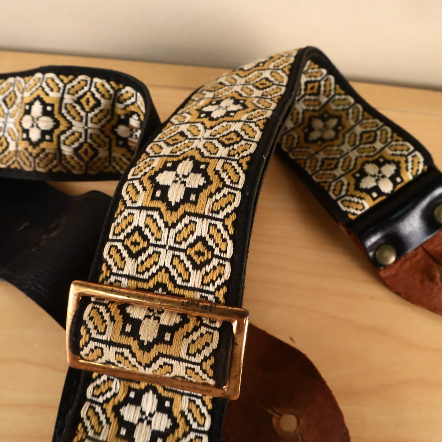 Vintage 70s Centennial Retro Hippie Bohemian Guitar Strap