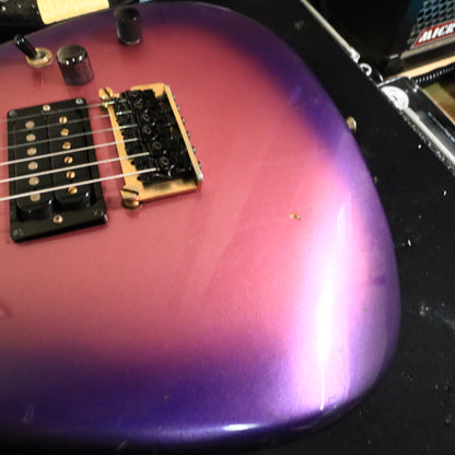 1983 Squier by Fender Contemporary JAV Royal Violet Purple ST852