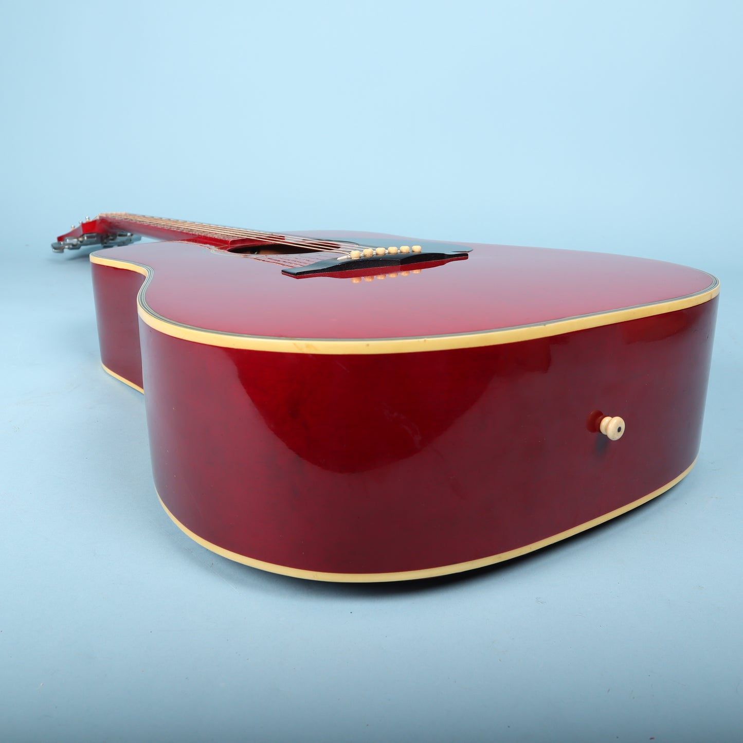 Ibanez M300 TR Flamed Maple Cherry Red Japan Factory Acoustic Guitar