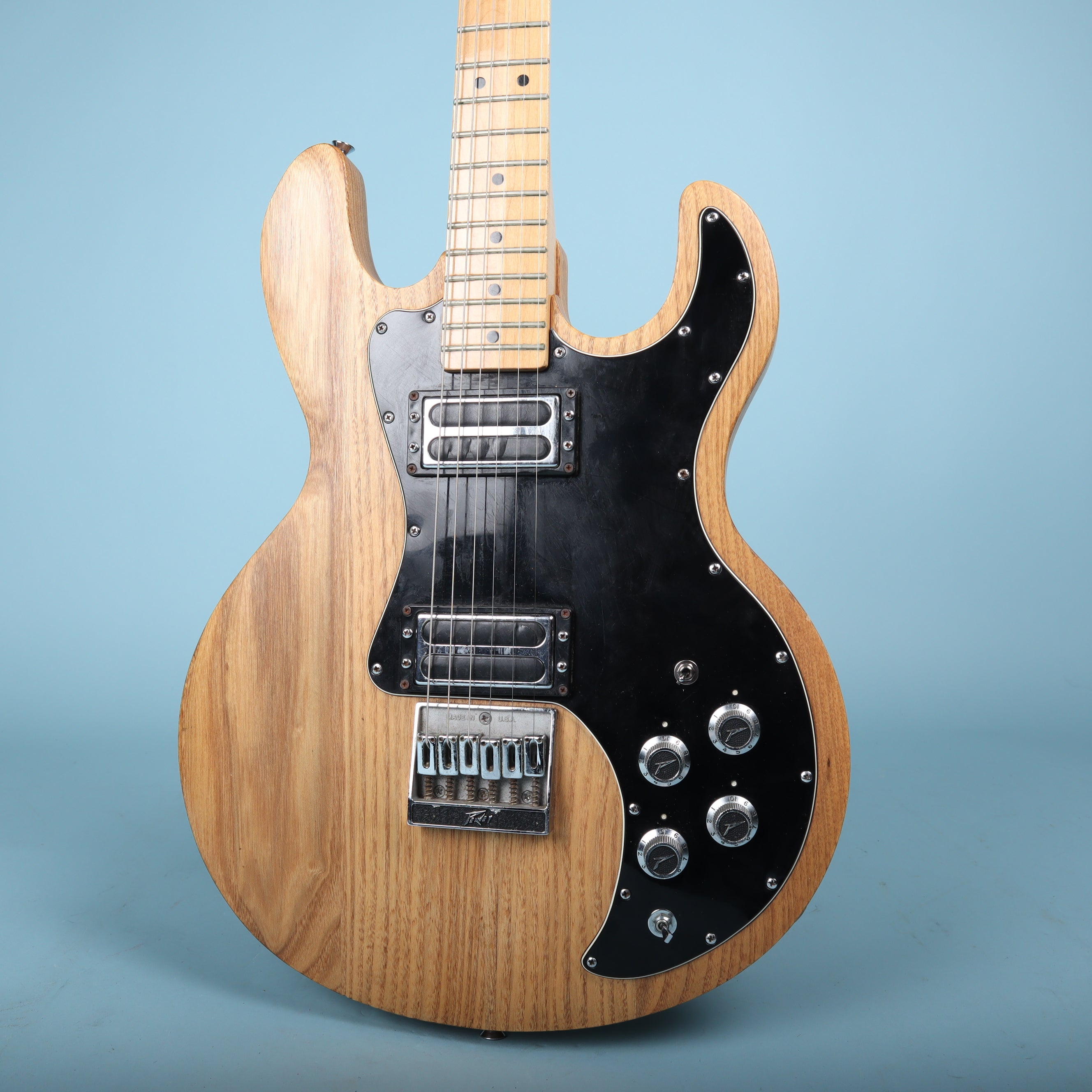 1980's Peavey T-60 Electric Satin Natural Guitar – GuitarFinds