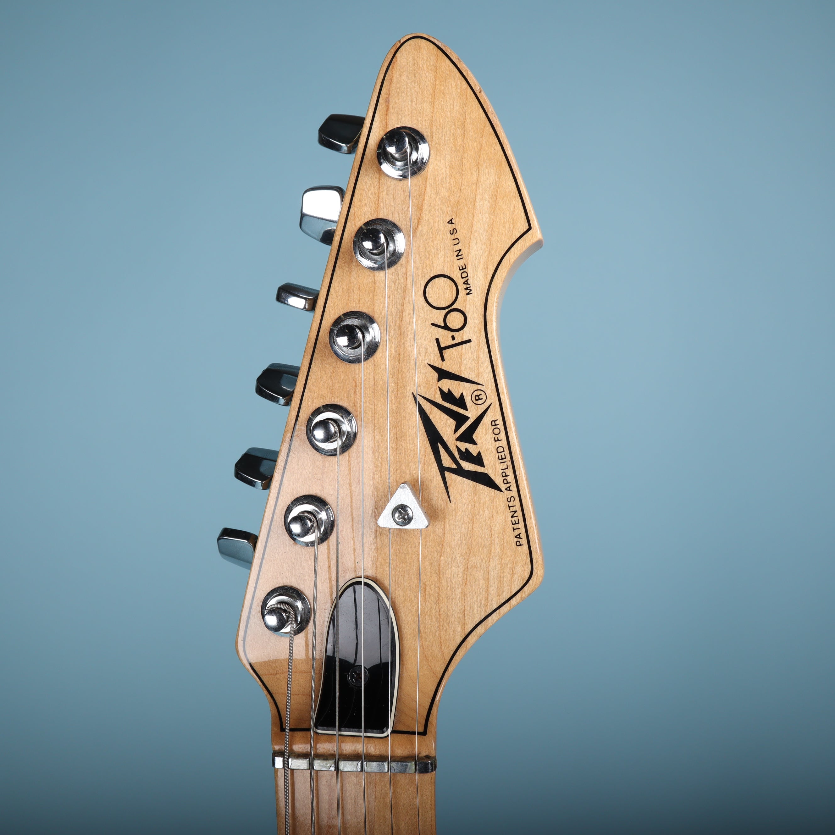 1980's Peavey T-60 Electric Satin Natural Guitar – GuitarFinds