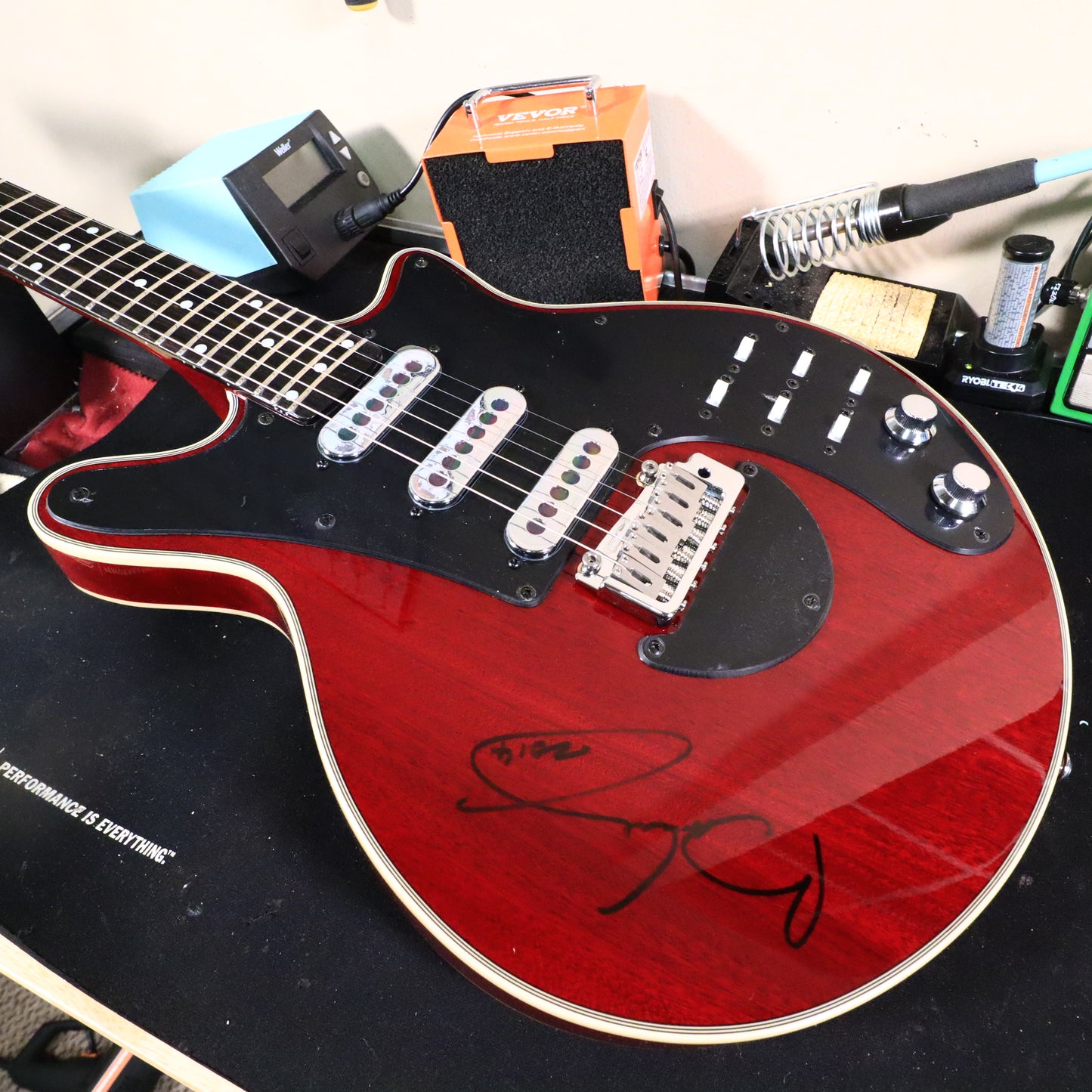 Queen *SIGNED* Guitar Brian May Autographed Guitar BMG Special