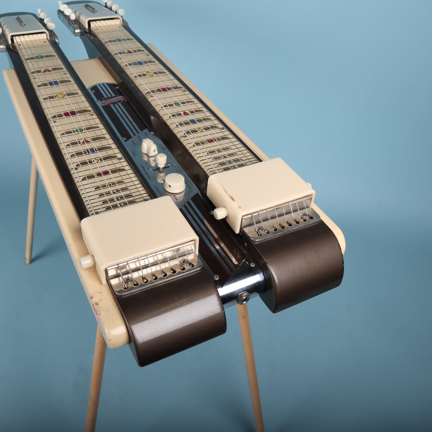 National Dynamic Double-8 Console Lap Steel Guitar