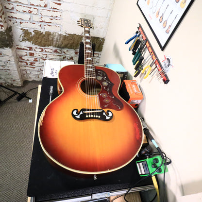1969 Gibson J-200 (SJ-200) Acoustic – Vintage Sunburst