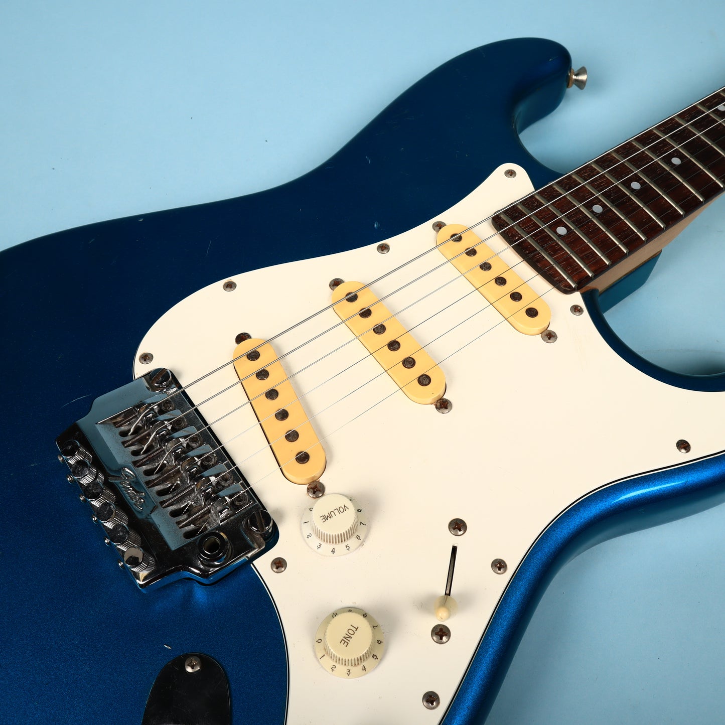 1986 Fender Blue Contemporary MIJ Japan Strat Stratocaster