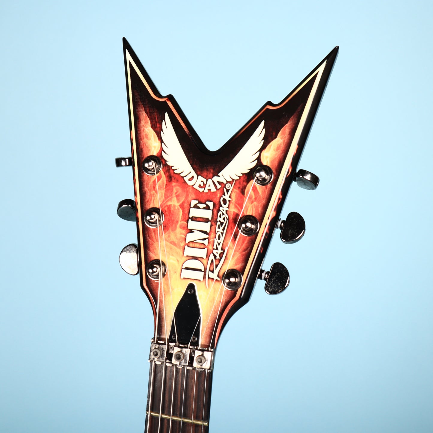 2007 Dean Dimebag Razorback V255 Explosion Guitar
