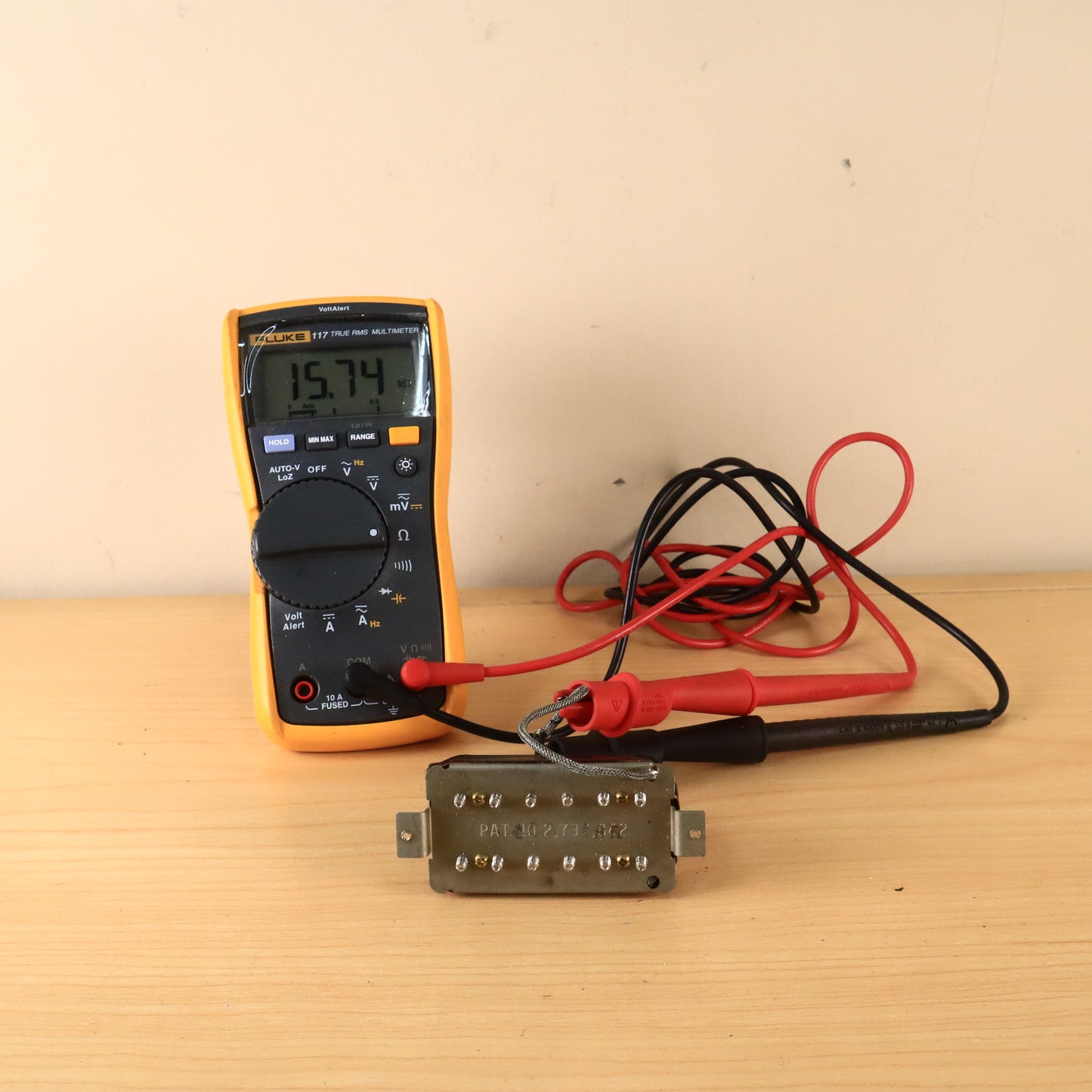 Gibson PAF Dirty Fingers Patented Humbucker Pickup 15.74ohms
