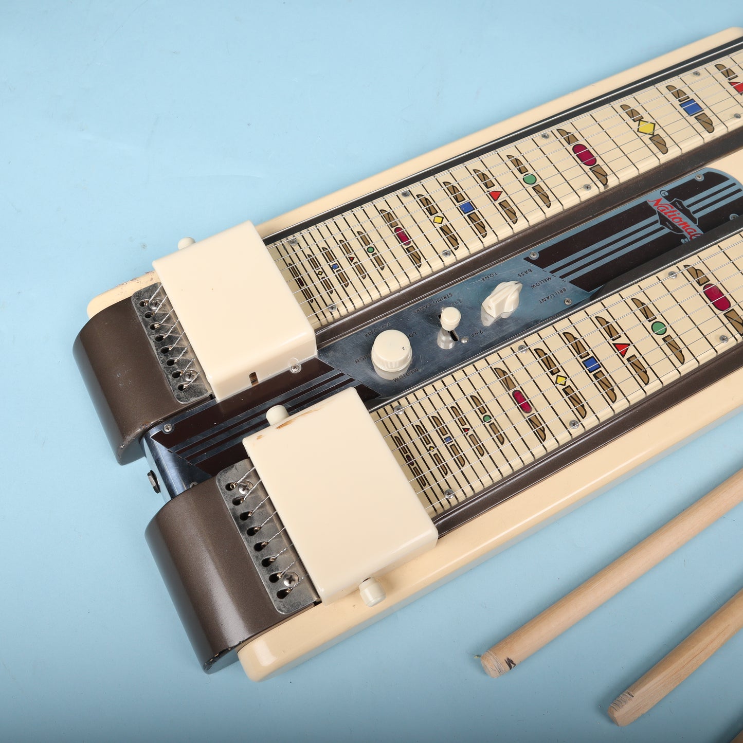 National Dynamic Double-8 Console Lap Steel Guitar