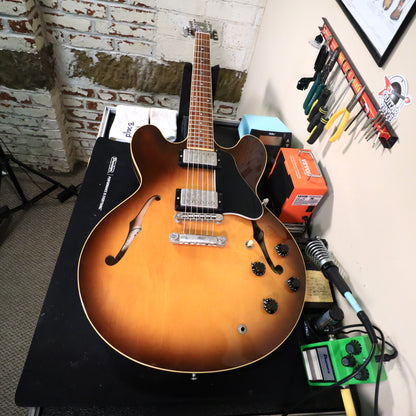 1987 Gibson ES-335 Electric Guitar Semi-Hollow Vintage Sunburst