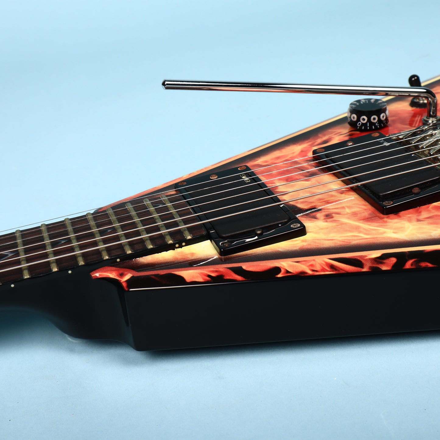2007 Dean Dimebag Razorback V255 Explosion Guitar