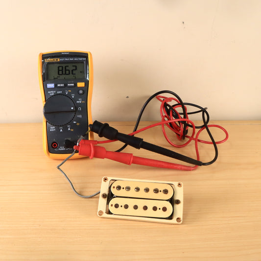 1984 Gibson Tim Shaw Paf Humbucker Pickup Double Cream Bridge 8.62ohms