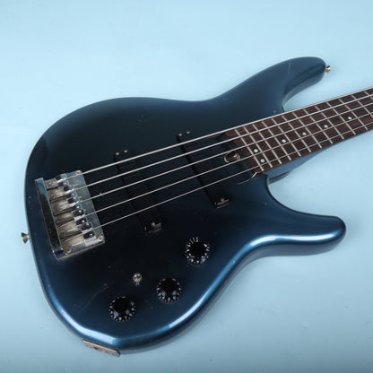 Heartfield by Fender DR-5 Blueburst 5-String Bass Made in Japan