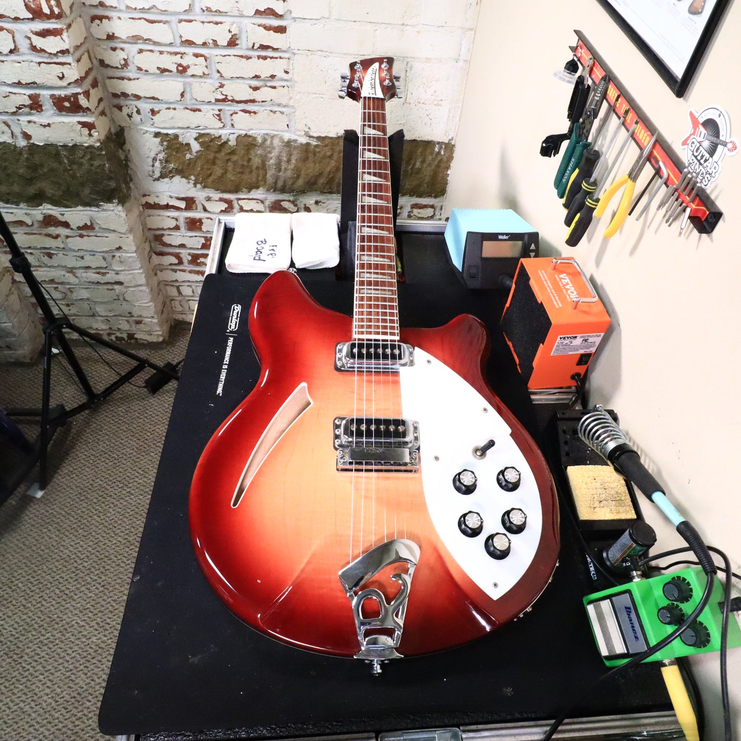 1996 Rickenbacker 360 FireGlo Sunburst Electric Guitar