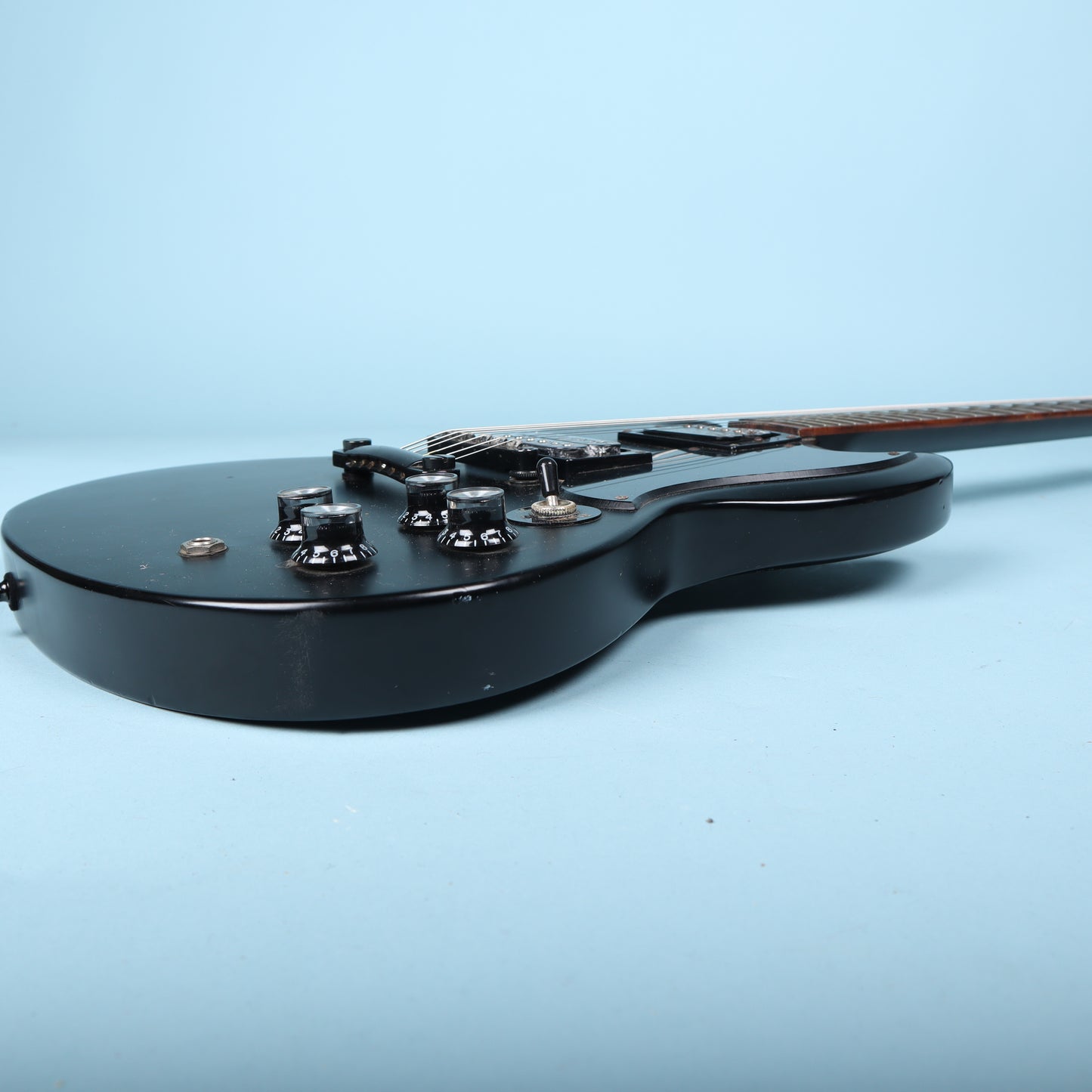2004 Epiphone SG Goth Black Electric Guitar