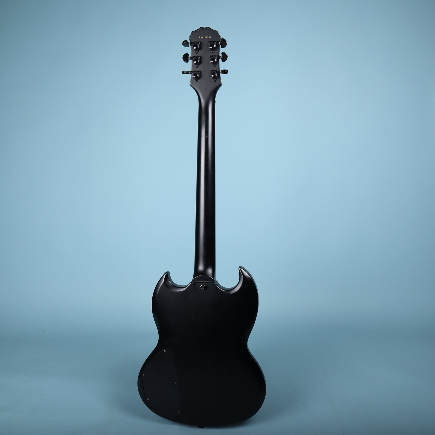 2004 Epiphone SG Goth Black Electric Guitar