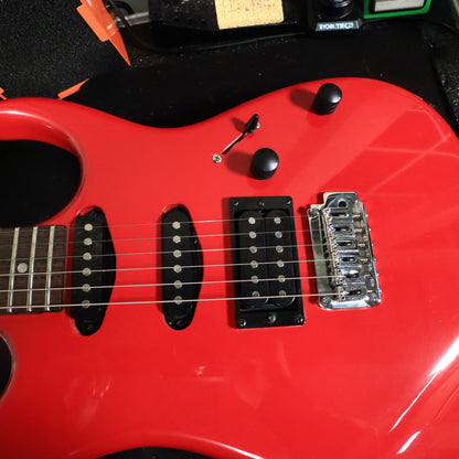 1989 Ibanez EX Series EX-140 Ferrari Red Electric Guitar *Excellent Cond*