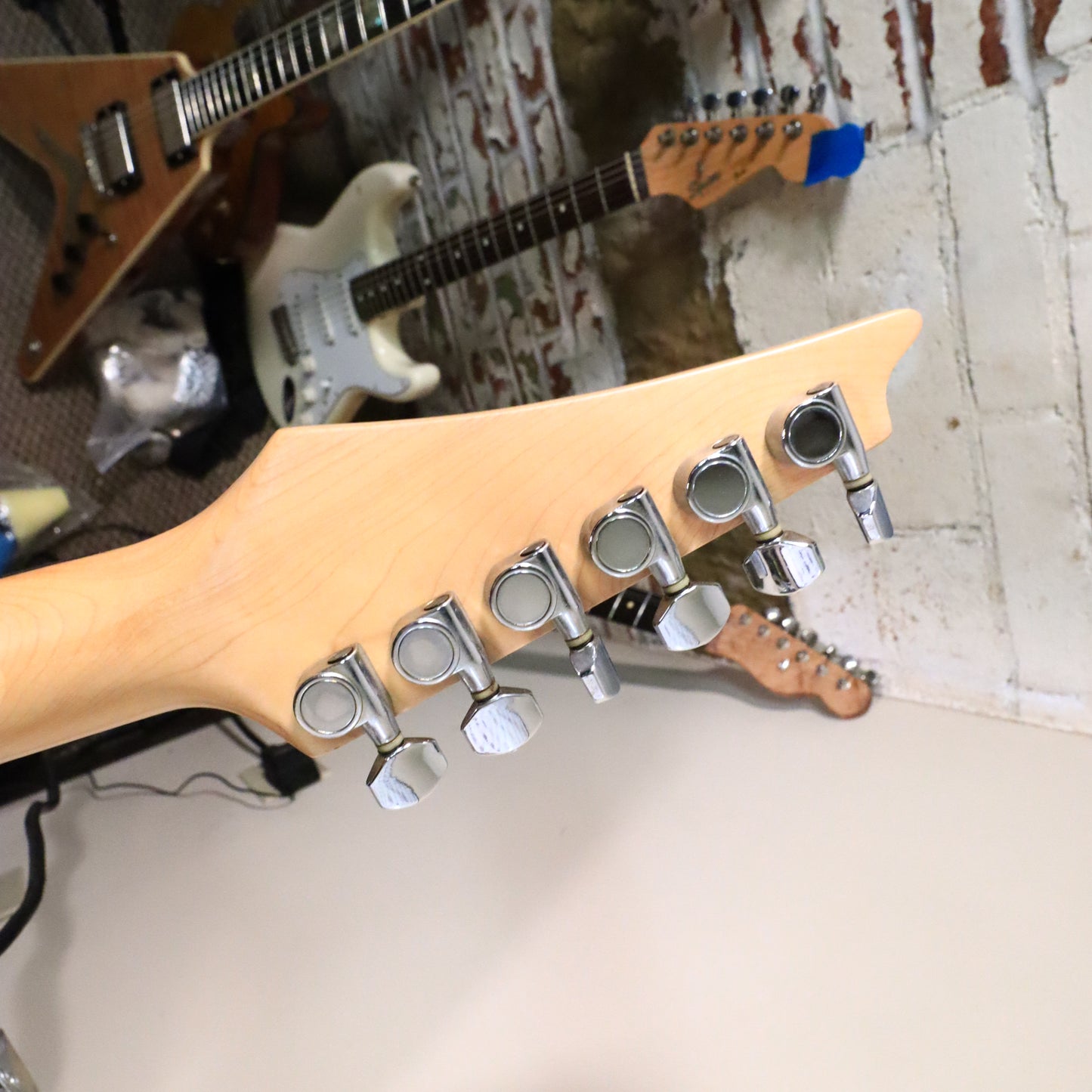 1989 Ibanez EX Series EX-140 Ferrari Red Electric Guitar *Excellent Cond*