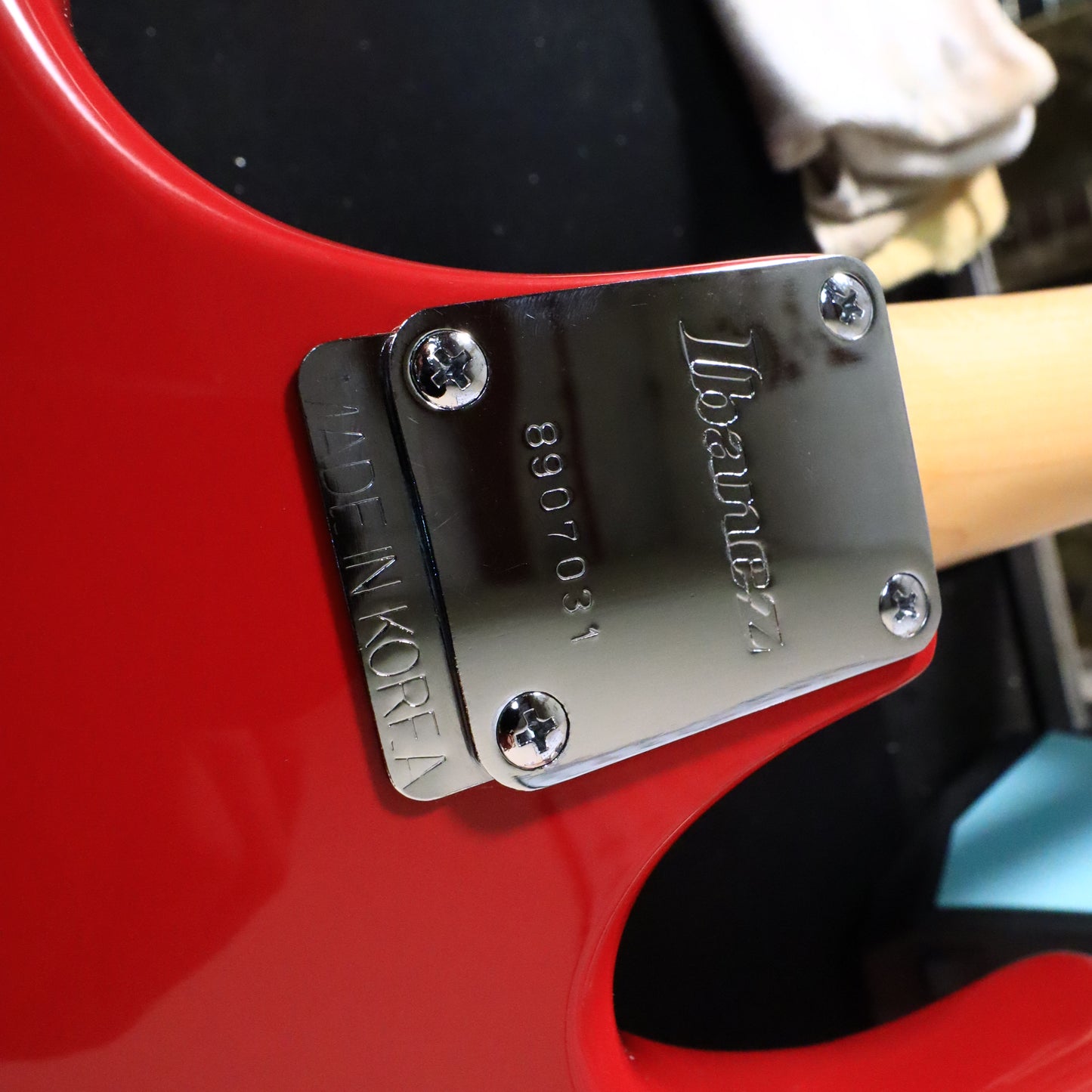 1989 Ibanez EX Series EX-140 Ferrari Red Electric Guitar *Excellent Cond*