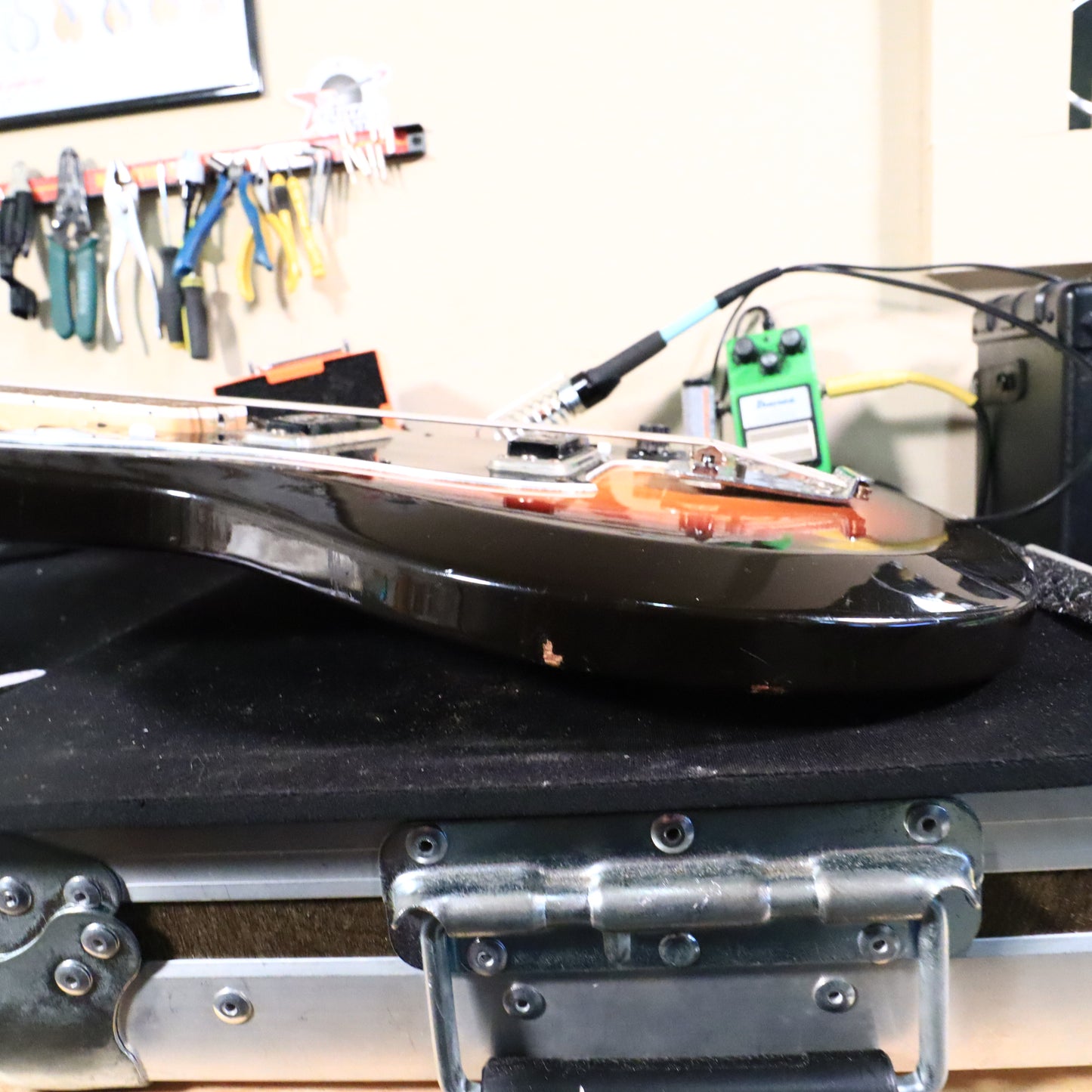 Vintage Hagstrom H-8 8-String Bass Sunburst 1960s