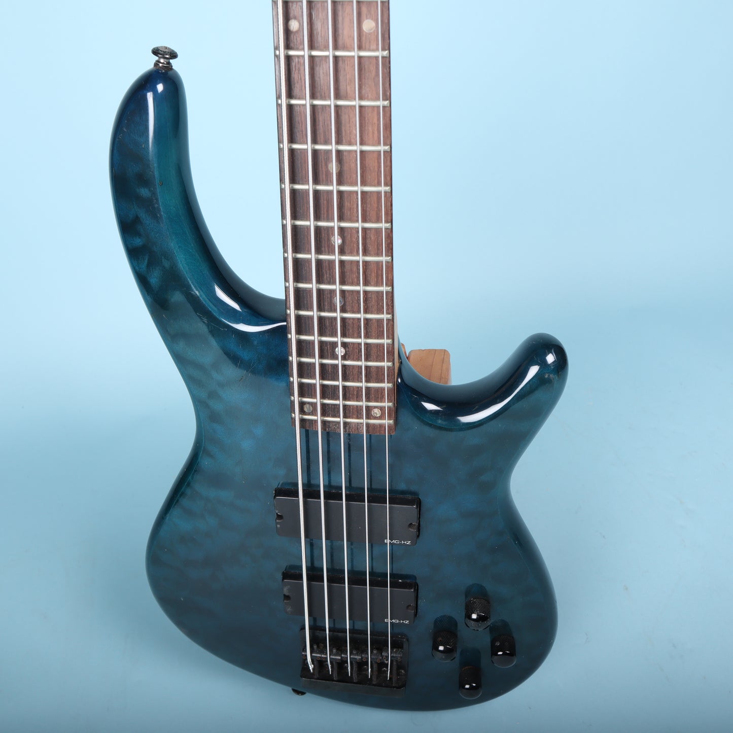 Dean Edge Q5 Quilt 5-string Electric Bass Guitar MIK