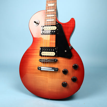 2013 Gibson Made in USA Les Paul Studio Deluxe II Cherry Burst Electric Guitar