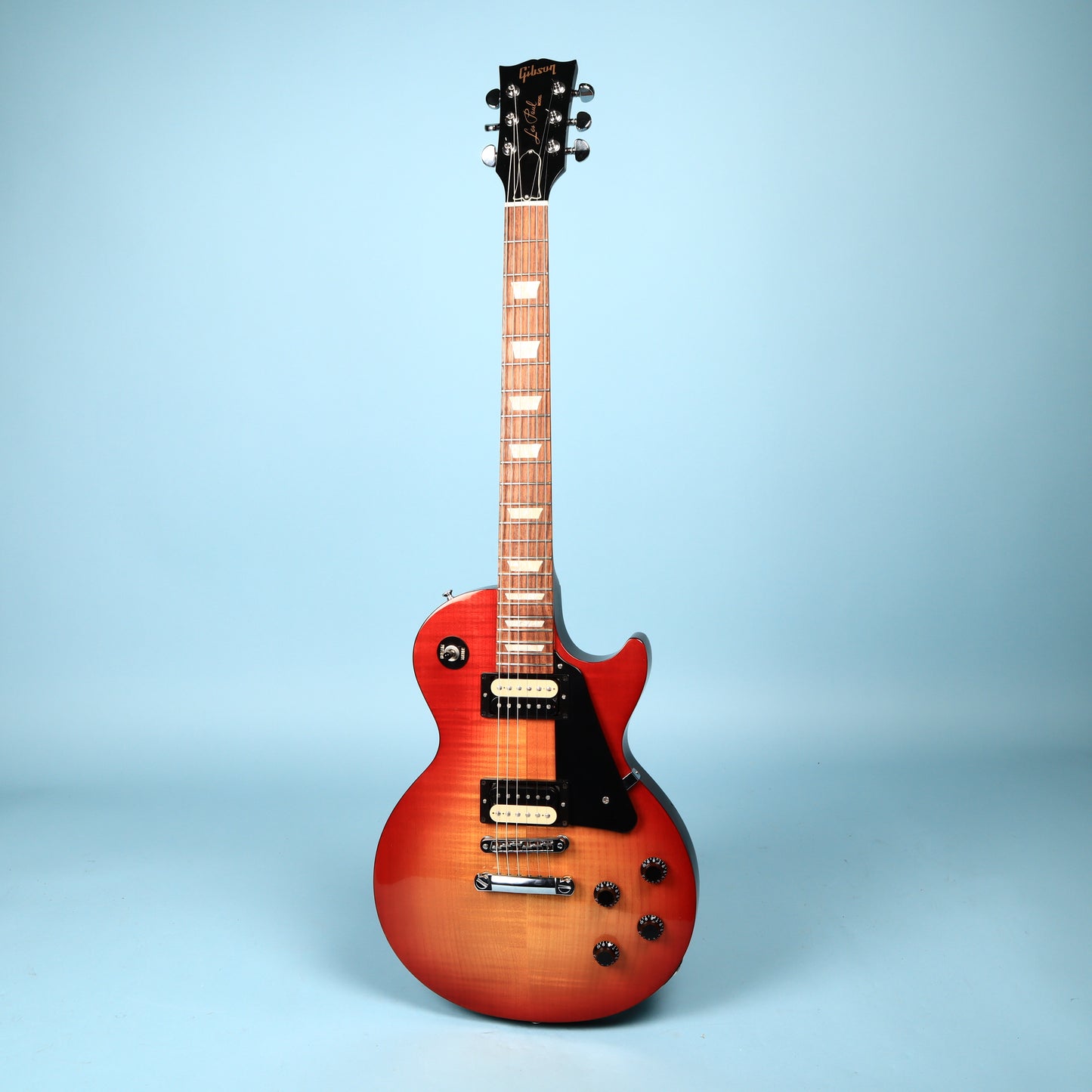 2013 Gibson Made in USA Les Paul Studio Deluxe II Cherry Burst Electric Guitar